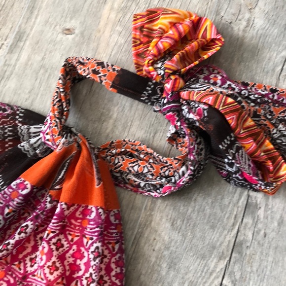 Boston Proper muse Halter Dress 8 - Picture 4 of 7